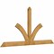 Ekena Millwork Richland Rough Sawn Timber Gable Bracket, Western Red Cedar, 108"W x 54"H x 2"D x 6"F, 12/12 Pitch GBW108X54X0206RIC00RWR - alternate 3